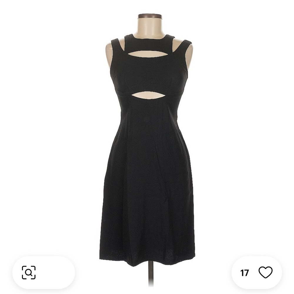 Sonia Rykiel Black Halter Sheath Midi Dress